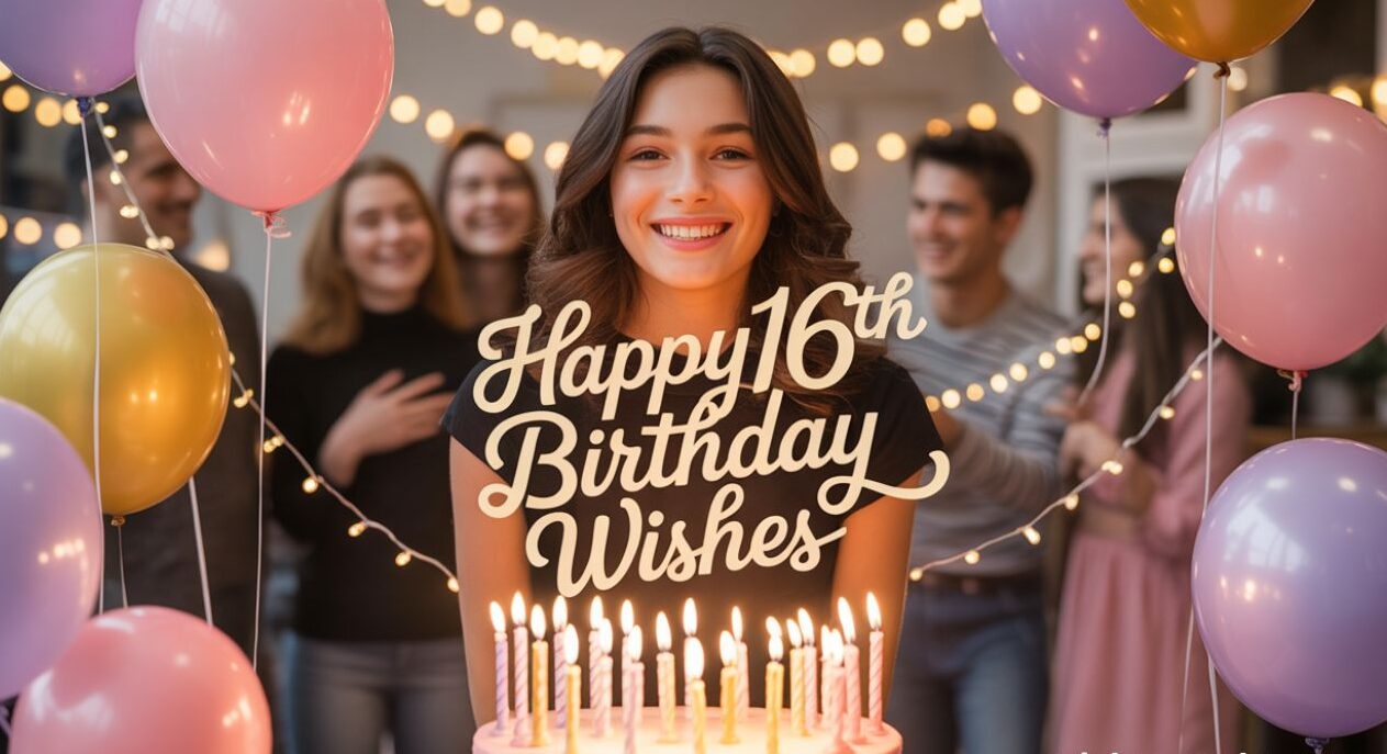 Sweet 16 Birthday Wishes: 150 Heartfelt Messages