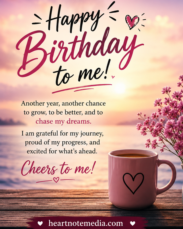 Birthday Wishes for Myself: 250+ Beautiful Lines