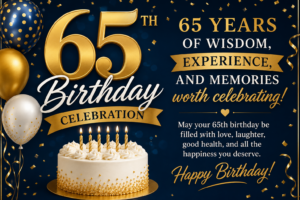 65th Birthday Quotes: 150 Heartfelt, Funny & Inspirational Sayings