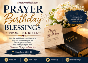 Prayer Birthday Blessings From the Bible: 75+ Christian Prayers