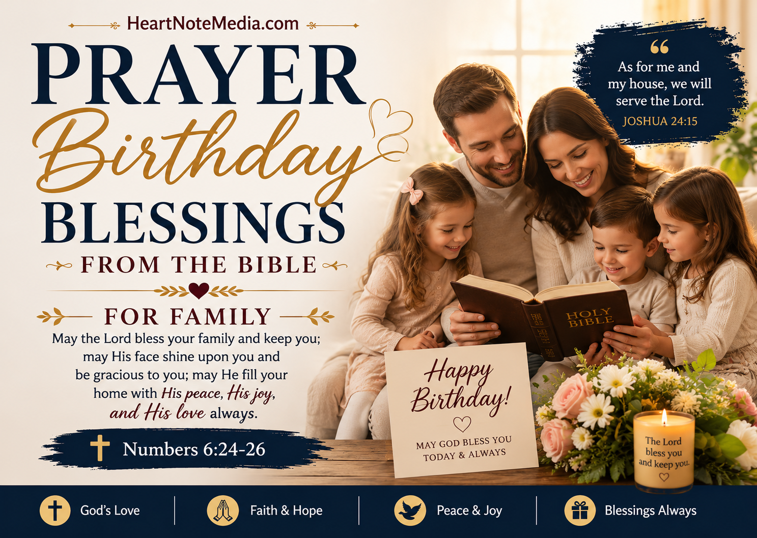 Prayer Birthday Blessings From the Bible: 75+ Christian Prayers