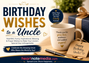 Birthday Wishes to a Uncle That Touch Hearts