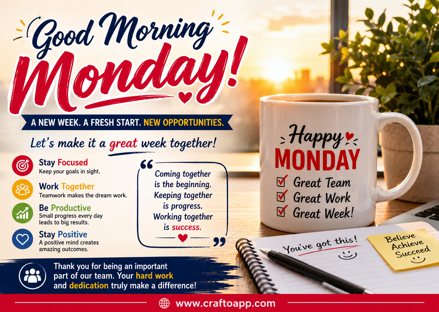 Good Morning Monday: Powerful Quotes, Blessings & Wishes