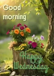 Wednesday Morning Greetings That Inspire Joy & Peace