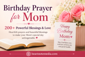 Birthday Prayer for Mom – 200+ Powerful Blessings & Love