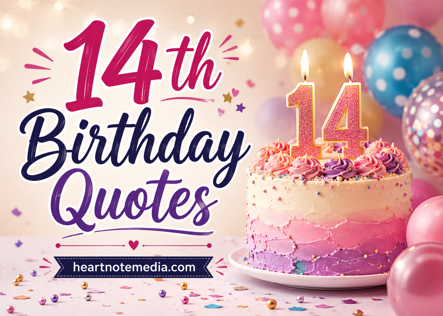 14th Birthday Quotes – Heartfelt, Funny and Inspirational Birthday Wishes