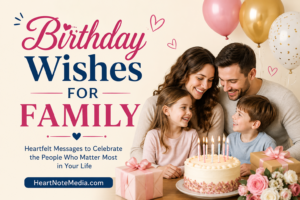 Birthday wishes for family with heartfelt birthday messages and loving family celebration
