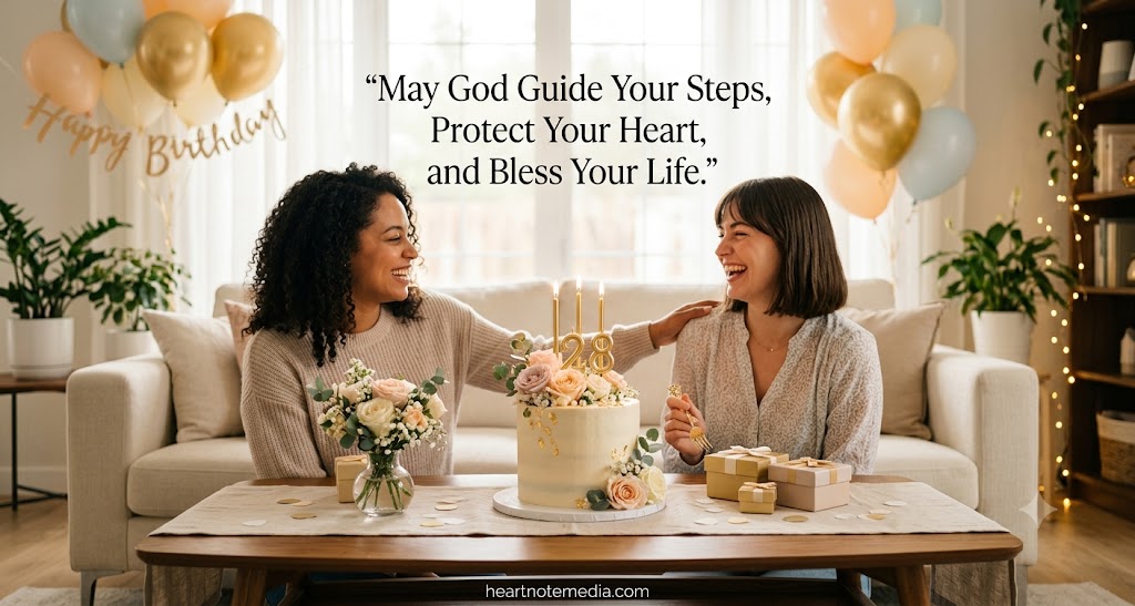 Birthday prayer for friend with beautiful birthday blessings and faith-inspired message