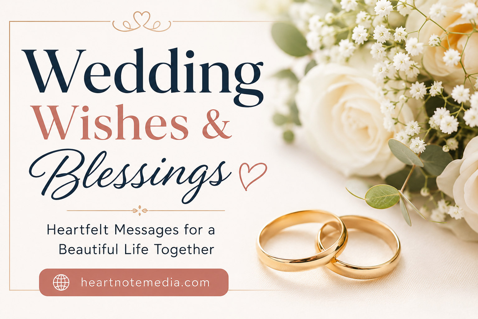 Wedding Wishes & Blessings for a happy newly married couple