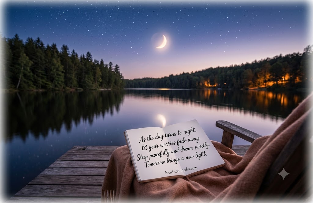 Good Night Blessings, Prayers, Quotes & Peaceful Wishes