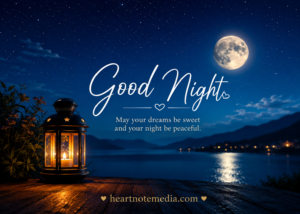 Peaceful good night blessings with heartfelt prayers, inspirational quotes, and bedtime wishes