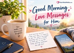 7 Good Morning Love Messages for Him He'll Adore