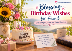 Blessing Birthday Wishes for Friend: 50 Heartfelt
