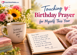 Touching Birthday Prayer for Myself This Year