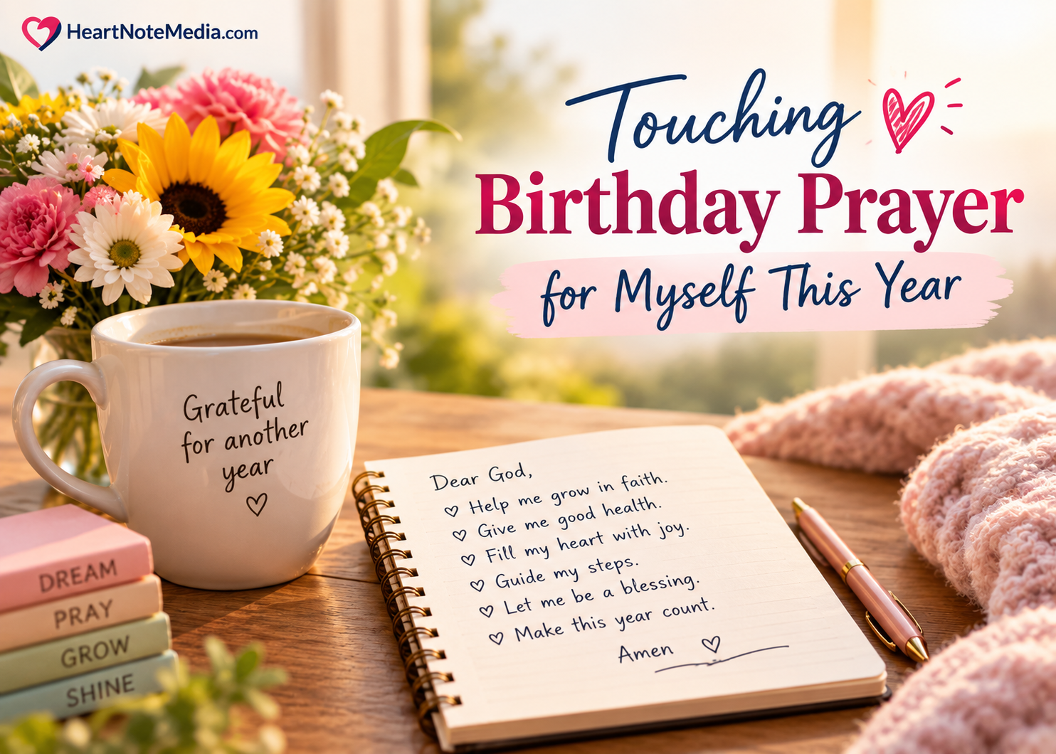 Touching Birthday Prayer for Myself This Year